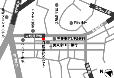 東京支社MAP画像